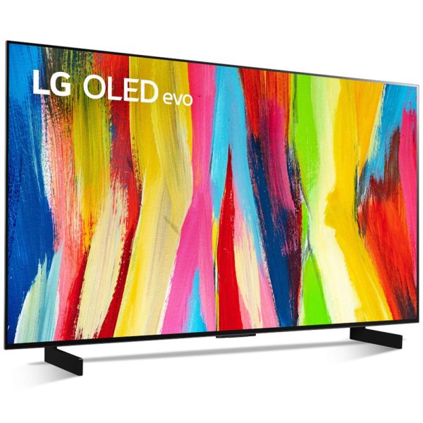 LG OLED83C2PUA 83  HDR 4K Smart OLED TV (2022) + TaskRabbit Installation Bundle Cheap