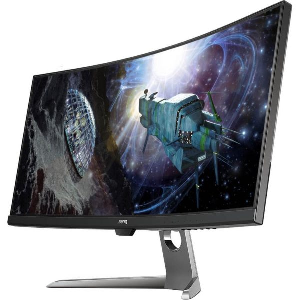 BenQ EX3501R 35  QHD 3440x1440 HDR 21:9 Ultrawide Curved Gaming Monitor - Refurbished Hot on Sale