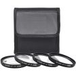 General Brand 58mm 4pc HD Macro Close-UP Lens Filter Set +1 +2 +4 +10 Online Hot Sale