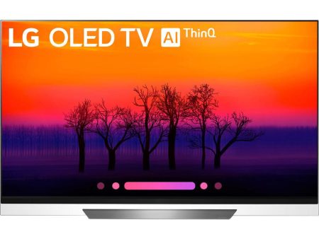 LG OLED55E8PUA 55  Class E8 OLED 4K HDR AI Smart TV (2018 Model) - Refurbished Sale