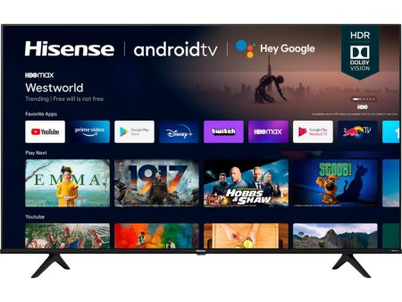 Hisense 43  A6G Series 4K UHD Smart Android TV w  Dolby Vision HDR 43A6G - Refurbished For Sale