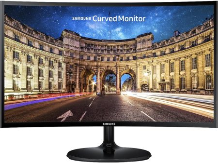 Samsung C24F390FHN CF390 Series Curved  24  Screen Full HD LED-lit Monitor - Refurbished Hot on Sale