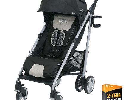 Graco Breaze Click Connect Umbrella Stroller, Pierce w  2 Year Extended Warranty Supply