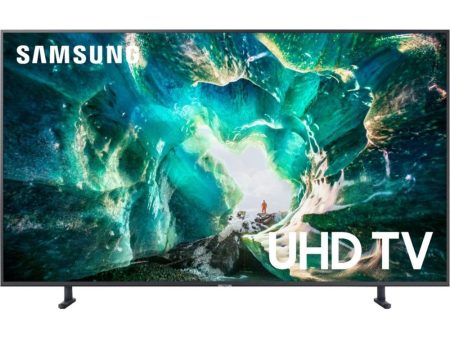 Samsung UN49RU8000 49  RU8000 LED Smart 4K UHD TV (2019 Model) - Refurbished on Sale