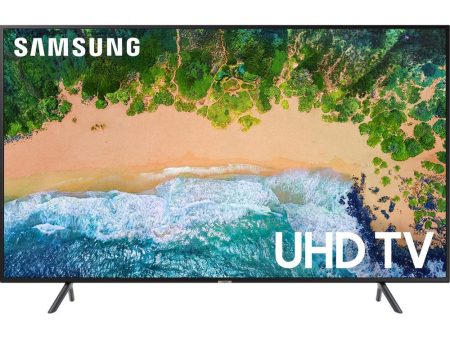 Samsung UN55NU7100 55  NU7100 Smart 4K UHD TV (2018 Model) - Refurbished on Sale