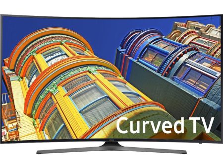 Samsung UN65KU6500 - Curved 65-Inch 4K Ultra HD HDR Premium LED Smart TV - Refurbished Hot on Sale