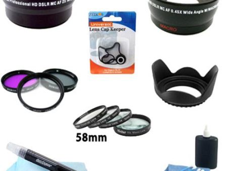 Special Essential Kit for CANON REBEL (T4i T3i T3 T2i T2 T1i ), CANON EOS (7D 60D) Online