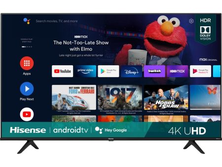 Hisense 65  A6G Series 4K UHD Smart Android TV w  Dolby Vision HDR (2021) - Refurbished Online Sale