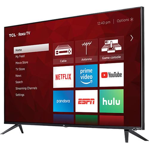 TCL 55R613 55  6-Series 4K UHD Dolby Vision Roku Smart TV (2018 Model) Refurbished Online