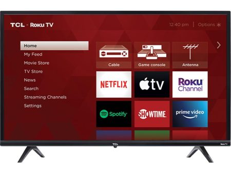 TCL 50S435 50  4-Series 4K Ultra HD Smart Roku LED TV - Refurbished Hot on Sale