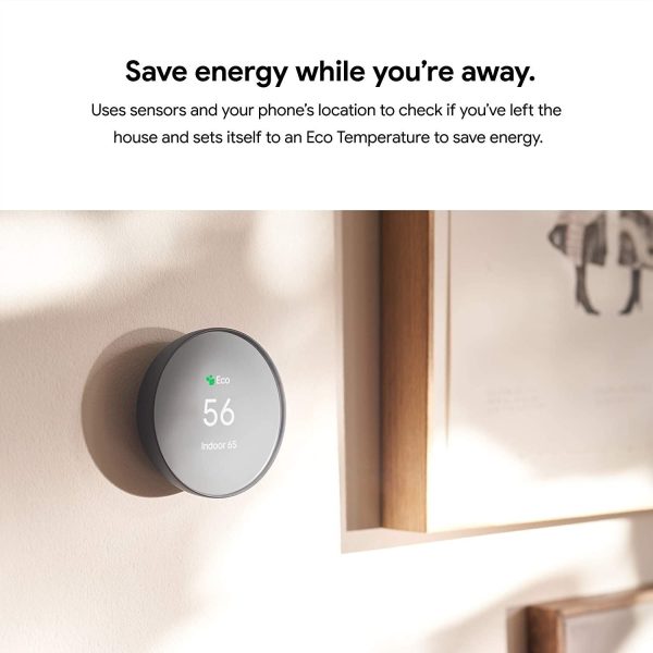 Google Nest Hub Max (Chalk) GA00426-US with Google Nest Smart Wi-Fi Thermostat (Sand) Discount