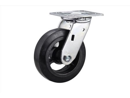 Projex 6 in. D Swivel Hard Rubber Caster 410 lb 1 pk on Sale