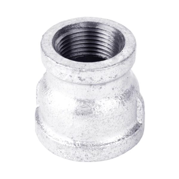 STZ Industries 2 in. FIP each X 1 in. D FIP Galvanized Malleable Iron Reducing Coupling on Sale