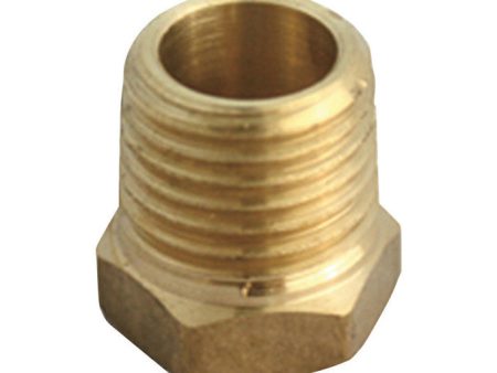 JMF Company 3 4 in. MIP X 1 8 in. D FIP Brass Hex Bushing Online now