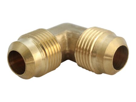 JMF Company 3 8 in. Flare X 3 8 in. D Flare Brass 90 Degree Elbow Discount