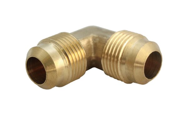 JMF Company 3 8 in. Flare X 3 8 in. D Flare Brass 90 Degree Elbow Discount