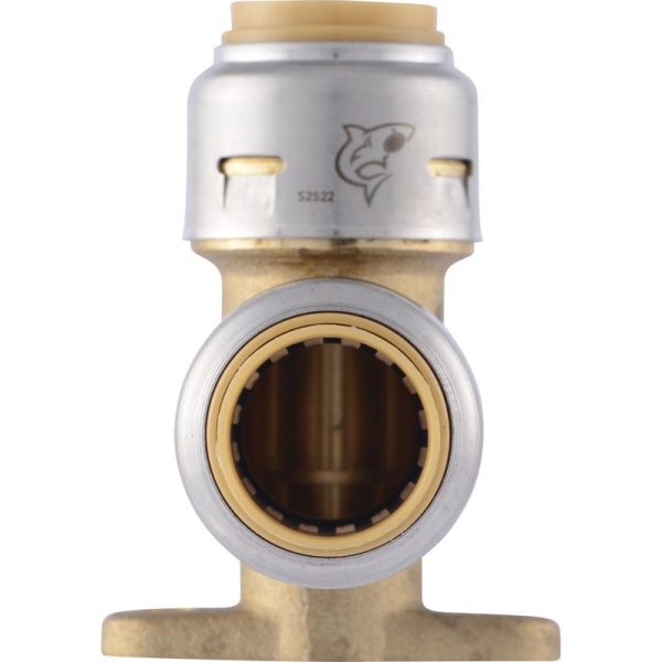 SharkBite 1 2 in. Push X 1 2 in. D Push Brass Drop Ear Elbow Online