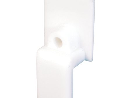 Prime-Line Matte White Plastic Closet Door Guide 1 pc Online now