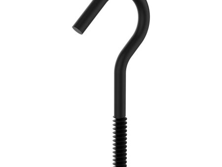 National Hardware Medium Storm Shine Black Steel 4-1 4 in. L Screw Hook 60 lb 1 pk Hot on Sale