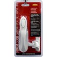 Larson Euro White Zinc Push Button Latch 1 pk Hot on Sale