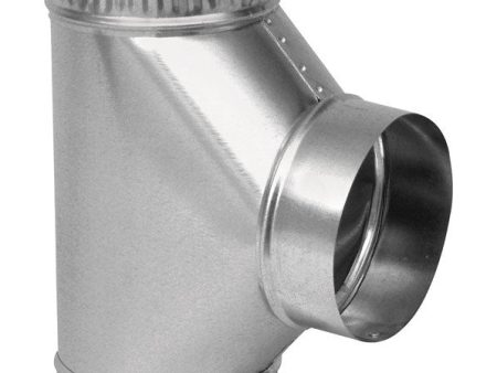 Imperial 4 in. X 4 in. X 4 in. Galvanized Steel Furnace Pipe Tee Hot on Sale