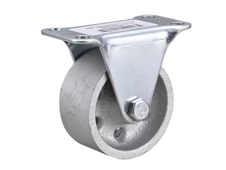 Projex 2 in. D Cast Iron Rigid Caster 125 lb 1 pk For Discount