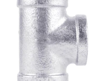 STZ Industries 4 in. FIP each X 4 in. D FIP 4 in. D FIP Galvanized Malleable Iron Tee Online