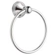 Moen Preston Chrome Towel Ring Zinc Hot on Sale