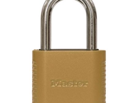 Master Lock 2 in. W Hardened Steel Resettable Combination Padlock For Sale