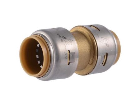 SharkBite 3 4 in. Push X 3 4 in. D Push Brass Coupling Online now