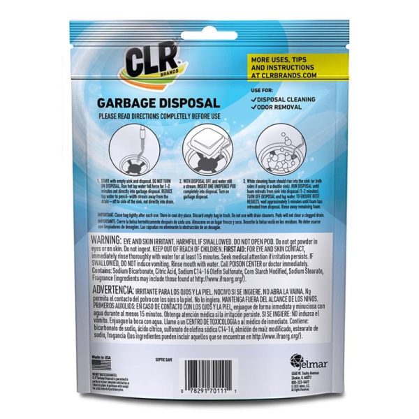 CLR Fresh Scent Garbage Disposal Cleaner 5 ct Tablets Sale