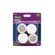 Projex Rubber Leg Tip Off-White Round 1-1 8 in. W 4 pk Cheap