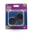 Projex Rubber Leg Tip Black Round 1-1 4 in. W 2 pk Hot on Sale