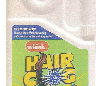 Whink Hair Clog Blaster! Gel Clog Remover 32 oz Fashion