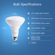 Feit BR30 E26 (Medium) LED Bulb Soft White 65 Watt Equivalence 12 pk Fashion