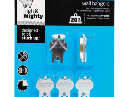 Hillman High & Mighty Picture Hanger 20 lb 5 pk Online