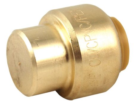 SharkBite 3 8 in. Push Brass End Stop Sale