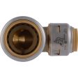 SharkBite 3 4 in. Push X 1 2 in. D Push Brass Reducing Elbow For Sale