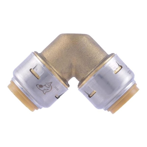 SharkBite Push to Connect 1 2 in. Push X 1 2 in. D Push Brass Elbow Sale