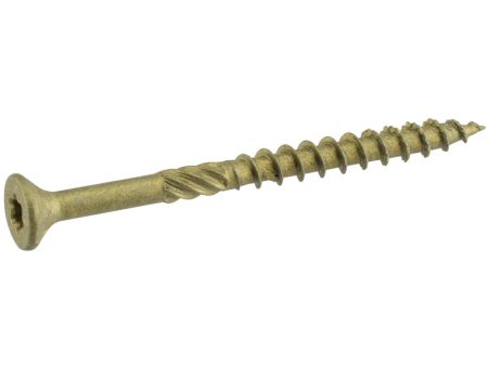 Hillman Power Pro No. 9 X 2-1 2 in. L Star Flat Head Premium Deck Screws 1 lb 100 pk on Sale