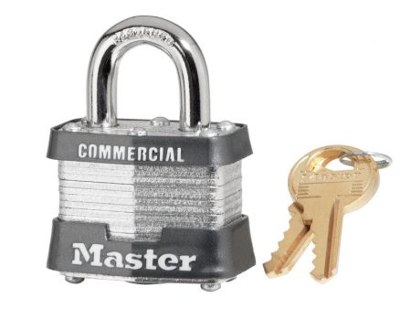 Master Lock 1-5 16 in. H X 1-9 16 in. W X 1-1 2 in. L Steel Double Locking Padlock Keyed Alike Online