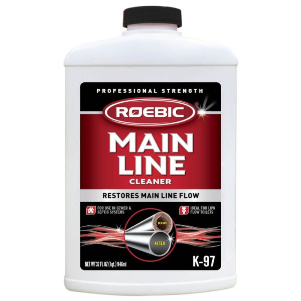 Roebic Liquid Main Line Cleaner 1 qt For Cheap