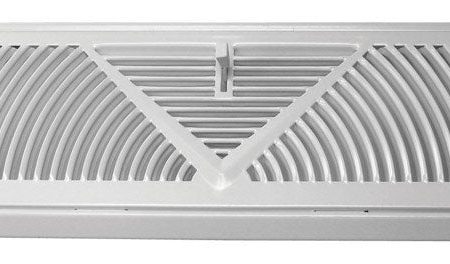 Tru Aire 4-1 2 in. H X 15 in. W 3-Way Powder Coat White Steel Baseboard Diffuser Sale