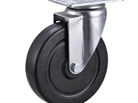 Projex 5 in. D Swivel Rubber Caster 200 lb 1 pk Discount