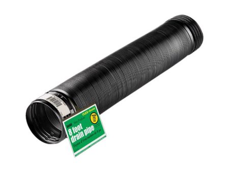 Flex-Drain 4 in. D X 8 ft. L Polypropylene Solid Drain Pipe Online Hot Sale