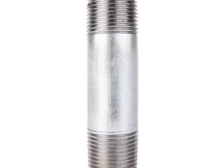 STZ Industries 1 8 in. MIP each X 1 8 in. D MIP Galvanized Steel Nipple For Discount