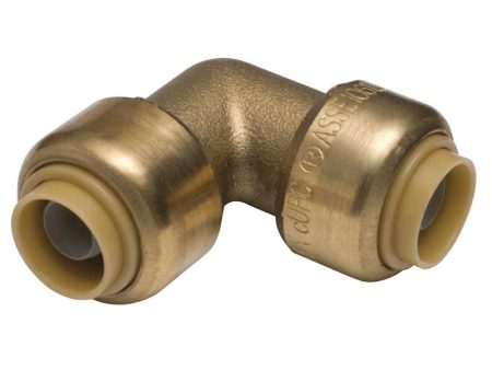 SharkBite 3 8 in. Push X 3 8 in. D Push Brass Elbow Online