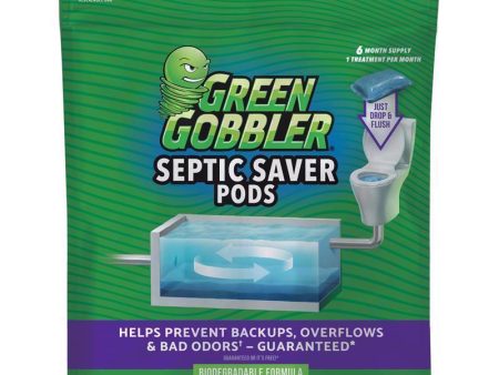 Green Gobbler Tablet Septic System Cleaner 6 ct Fashion