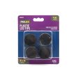 Projex Plastic Leg Tip Black Round 1-1 4 in. W 4 pk Fashion