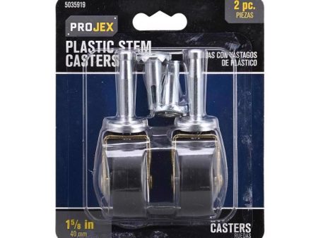 Projex 1-5 8 in. D Plastic Caster 50 lb 2 pk Sale